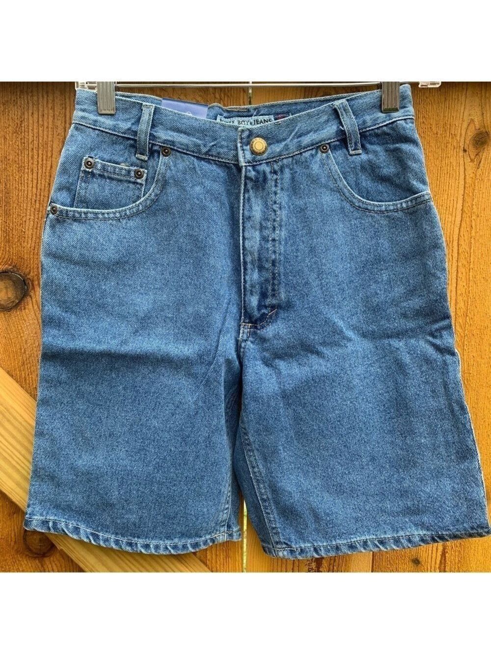 BUGLE BOY vintage classic denim jean shorts 750 summer workwear streetwear